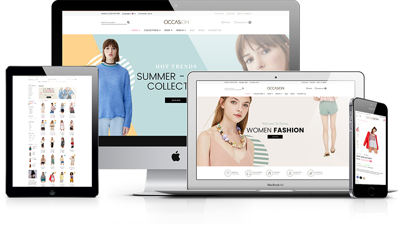 Occasion – Responsive Shopify Theme for Fashion - Shopify themes ...